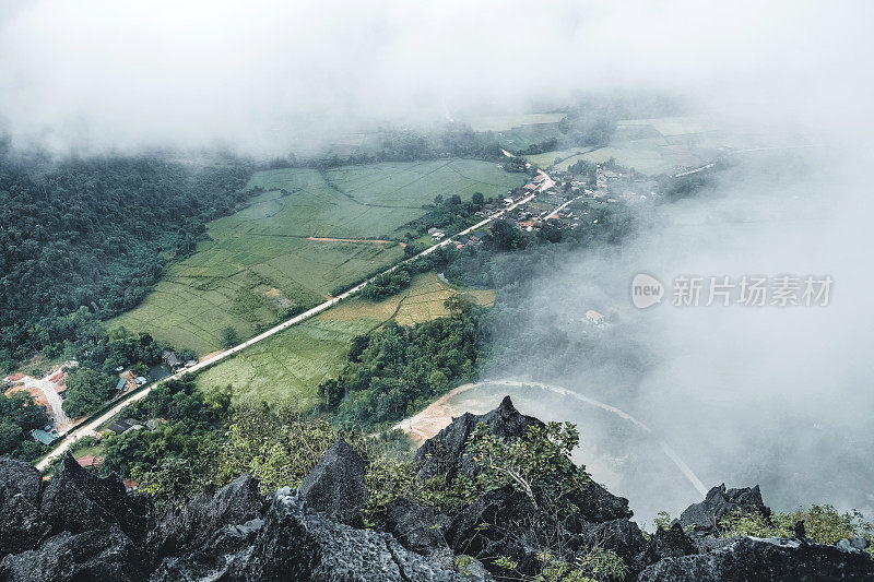 Pha Ngern View Point VangVieng，老挝